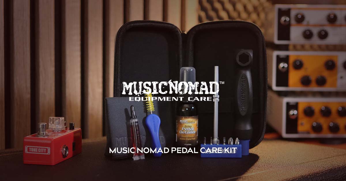 MusicNomad Pedal Care Kit (12‑pc)