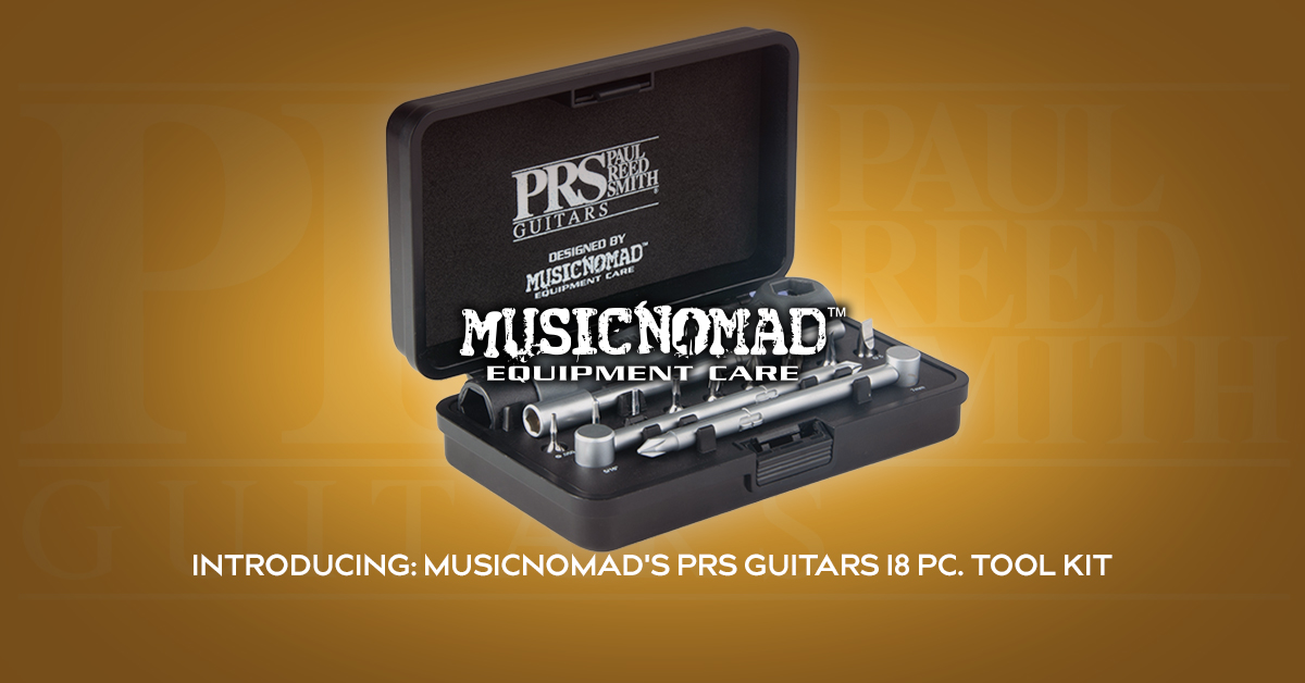INTRODUCING: MUSICNOMAD'S PRS GUITARS 18 PC. TOOL KIT